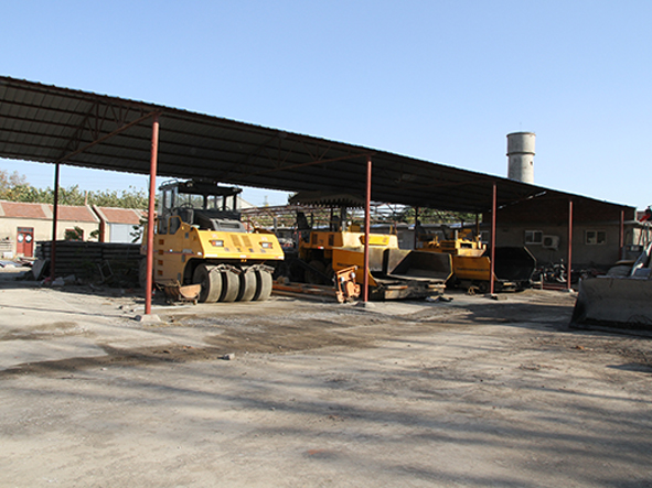 沥青混凝土摊铺